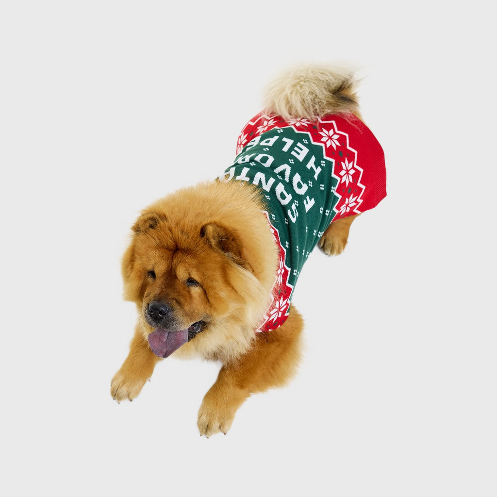 Santas favorite Hunde-Weihnachtspullover